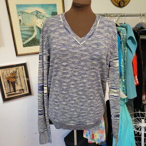 Missoni Sport Italian Men's Knit V-neck Sweater Size 54